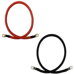 Windynation 4/0 Awg Gauge Red Black Pure Copper Battery Inverter Cables Solar New. Price: $95.57.