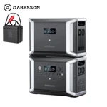 Dabbsson 5330WH Solar Generator Portable Power Station + Extra Battery Off-grid Used. Price: $1999.00.