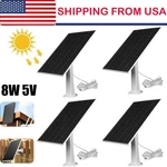Solar Panel For Ring Spotlight Camera/stick Up Battery Charger 8W 5V Output New. Price: $17.99.