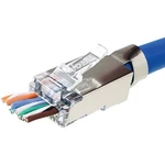 Ideal 85-369 Shielded Feed-thru CAT-6A/6/5-E Modular Plugs For Larger Diameter New. Price: $110.33.
