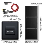 300W Portable Etfe Solar Panel Foldable For Power Station Charging Charger New. Price: $219.99.
