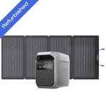 Ecoflow Delta 3 Plus 1024WH Portable Power STATION+220W Solar Panel Refurbished Certified. Price: $639.00.