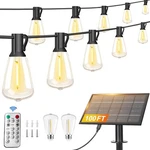New Best Stright Solar Powered String Light 100FT With Remote Control 8 Modes. Price: $54.29.