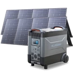 Allpowers 4000W Portable Generator Station With 2X Foldable Solar Panels New. Price: $1979.40.