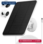 Solar Panel For Simplisafe Outdoor Camera, 4W 5V Charger New. Price: $31.22.