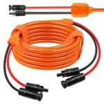 Solar Panel Extension Cable 20FT - Mookeerf 10AWG+14AWG Wire With Female & New. Price: $45.39.