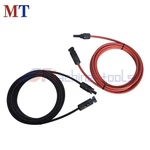 Pair 10 Ft Black + Red 12 Awg Solar Panel Extension Cable Wire Connector New. Price: $16.31.