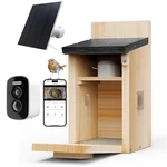 Solar House With Camera, 1080P Hd Wooden Smart Birdnest Powered, W... New. Price: $181.79.