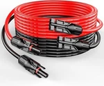 10 Awg Solar Panel Extension Cable Pv Wire Connector Pair Black & Red 6MM New. Price: $11.04.