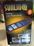 Folding Solar Battery Charger Watt 12V-FLEXIBLE And Portable Used. Price: $69.00.