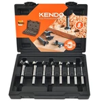 8 Pcs Forstner Bit Set Alloy Steel Woodworking Auger Opener Round Shank Case New. Price: $45.96.