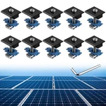 Anbte 10PCS Solar Panels Mid Clamps For Unistrut, Aluminium Brack... New. Price: $32.92.