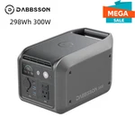 Portable Power Station 300W 298WH Solar Generator LIFEPO4 Battery Dabbsson 300E New. Price: $248.00.