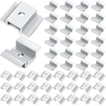 Zhengmy 48 Pack Solar Panel Mid Clamps 1.06 Inch Bracket Silver New. Price: $43.68.