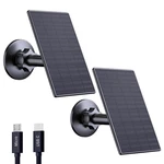 Zivif 2W Solar Panel For Security Cameras, Charger With Pack-black New. Price: $31.98.