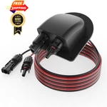 Terrasitze Waterproof Solar Cable Gland Entry Housing Junction Black New. Price: $57.98.
