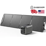 Dabbsson 300W Portable Power Station Solar Generator 298WH Lfp 120W Panel New. Price: $448.00.