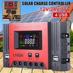 5200W Mppt Solar Charge Controller 100A/12V 24V 48V Usb Battery Pv Regulator New. Price: $41.99.