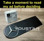 For W463A W465 Matt Spare Tire Cover Emblem W/ Genuine Mercedes Chrome Star New. Price: $118.94.