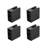Vevor Glass Clamp 40 Pcs Square Railing Bracket For 0.31 "-0.47 Black New. Price: $200.90.