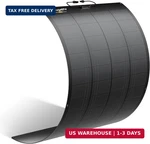 Bougerv Upgrade Arch 200W N-type Fiberglass Flexible Solar Panel, 24 Volts 16BB New. Price: $386.73.