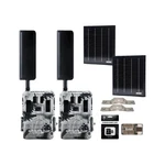 Spartan GOLIVE2 4G/LTE Trail Camera 2-PACK Bundle With Solar Panel & Accessories New. Price: $569.99.