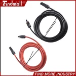 Findmall Pair 20FT Solar Panel Extension Cable Wire Connector 6MM /10AWG New. Price: $24.74.