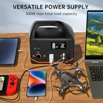 300W Portable Power Station, 266WH Solar Generator, Emergency Backup Rv New. Price: $208.09.