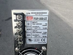 Mean Well PSP-500-27 Power Supply Used. Price: $93.92.