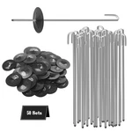 Solar Panel Bird Guard Fastener, 50 Sets Critter Clips For Attaching Wi... New. Price: $27.64.