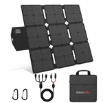 New Sokiovola 120W Foldable Solar Panel With MC-4 Connector Portable For Camping. Price: $201.77.