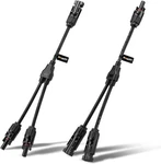 Bougerv Solar Connectors Y Branch Parallel Adapter Cable 1 Pair M/ff And F/mm New. Price: $14.51.