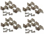 4 Sets Solar Panel Z Bracket Mounting Rv Boat Off Grid New. Price: $35.11.