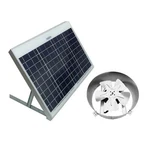Amtrak Solar's 50-WATT Roof, Attic, Exhaust Fan Quietly Cools & Ventilates New. Price: $119.95.
