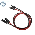 Pair Black + Red Solar Panel Extension Cable Wire Connector 12/10 Awg New. Price: $11.02.
