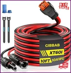 10AWG 10FT Solar XT60I Cable, Gibbab 3 25FT Panel Connector New. Price: $30.02.