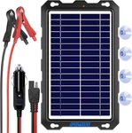 Powoxi Upgraded 7.5W-SOLAR-BATTERY-TRICKLE-CHARGER-MAINTAINER-12V Portable Water New. Price: $58.99.