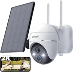 Iegeek Outdoor Wireless Wifi Cctv 360 Ptz Solar Battery Powered Security Camera New. Price: $39.99.