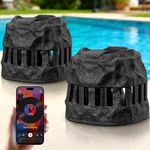 Solar Powered Rock Speakers Waterproof Rechargeable IP44 2 In 1 Black Nicebuy New. Price: $259.99.