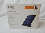Ring Solar Panel Rechargeable Power Black Weather Resistant Brand New Open. Price: $21.56.