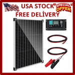 50W Solar Panel Kit With 10A Controller For Rv, Boat, And Off-grid Use New. Price: $98.99.