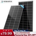 200W Bifacial Solar Panel N-type Mono 12V Battery 18BB Home Rv Boat Pv Off Grid New. Price: $101.24.