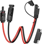 Electop Solar Panel Connector Cable, 10AWG Sae & Female New. Price: $13.98.