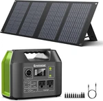 Portable Power Station, 300W 296WH Battery Bank With 110V Pure Sine Wave Ac Outl. Price: $351.95.