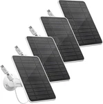 Solar Panel For Security Camera, 5W Charger Compatible 4 Pack New. Price: $112.54.