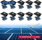 Anbte 10PCS Solar Panels Mid Clamps For Unistrut, Aluminium Brackets New. Price: $35.49.