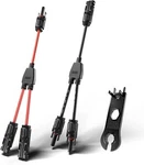 Oymsae Solar Connectors Branch Parallel Adapter Cable New. Price: $17.42.