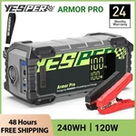 Yesper Jump Starter Power Pack, 66666MAH 12V Car Charger Bank New. Price: $99.99.