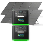 Natures Generator 3840WH Solar +2PACKS 400W Folding Panel New. Price: $6399.99.