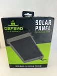 Tactacam Defend Solar Panel Cellular Security Camera Built-in Battery Backup Open. Price: $49.50.